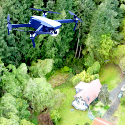 fire risk assessment and high resolution UAV flyover